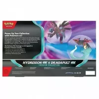 Pokémon Hydreigon ex a Dragapult ex Premium Collection Box