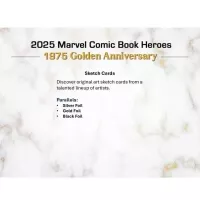 2025 Topps Marvel Comic Book Heroes 1975 Golden Anniversary - Hobby Balíček