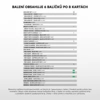 Fotbalové karty Chance liga 2025-2026 1. série Blaster balíček 