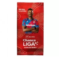 Fotbalové karty Chance liga 2025-2026 1. série Retail box