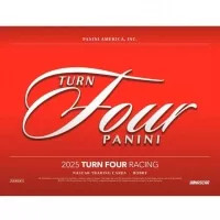 2025 Panini Turn Four Racing Hobby Box - karty Nascar závodů