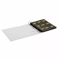 Kroužkové album na karty Dragon Shield Sanctuary Slipcase Binder - White