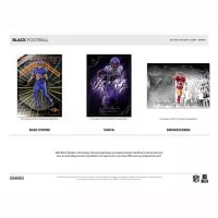 2025 Panini Black NFL Football Hobby Box - karty amerického fotbalu