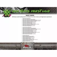 2025 Topps Finest WWE Factory Sealed Hobby Box