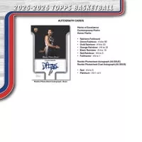 2025-2026 NBA karty Topps Basketball Hobby Box