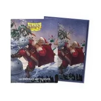 Obaly na karty Dragon Shield Brushed Art Sleeves - Christmas 2025 – 100 ks