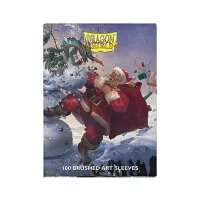 Obaly na karty Dragon Shield Brushed Art Sleeves - Christmas 2025 – 100 ks