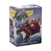 Obaly na karty Dragon Shield Brushed Art Sleeves - Christmas 2025 – 100 ks