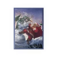 Obaly na karty Dragon Shield Brushed Art Sleeves - Christmas 2025 – 100 ks