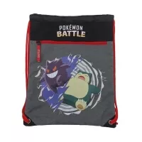 Pokémon sportovní vak/pytel na tělocvik - Battle Gengar vs Snorlax