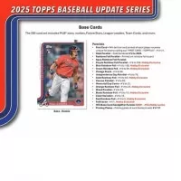 2025 Topps Baseball Blaster Box Update Series - sběratelské karty