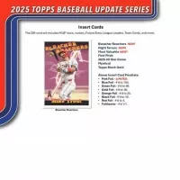 2025 Topps Baseball Blaster Box Update Series - sběratelské karty
