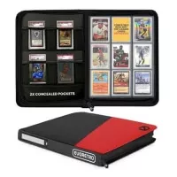 Album na karty Evoretro Shield+ Topload Cards Binder 9-Pocket - Black/Red (216 karet)