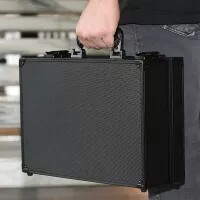 Toploader Card Storage Box for 140 Magnetic Case and 600 Toploader Combination Lock