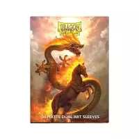 Obaly na karty Fire Horse 2026 - Matte Dual Art Sleeves