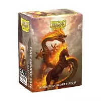 Obaly na karty Dragon Shield Matte Dual Art Sleeves - Fire Horse 2026