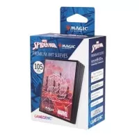 Obaly na karty Gamegenic - MTG Marvel's SpiderMan Premium Art Sleeves - Spider-Man Mountain (105 ks)
