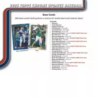 2025 Topps Chrome Update Series Baseball Hobby Box