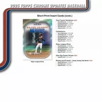 2025 Topps Chrome Update Series Baseball Hobby Box