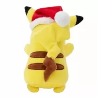 Pokémon plyšák Vánoční Pikachu - 20 cm
