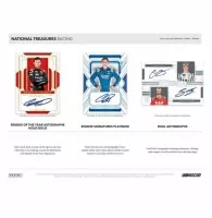 2025 Panini National Treasures Racing Hobby Box - karty Nascar závodů