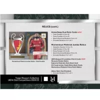 2024-2025 Topps UEFA Club Competition Museum Collection Soccer Hobby Box
