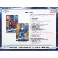 2025 Topps Chrome Marvel Studios - Hobby Box