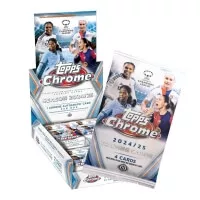 Fotbalové karty 2024-25 Topps Chrome UEFA Women's Champions League - Hobby balíček