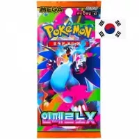 Booster balíček pokémon karty inferno x korejsky