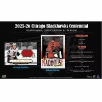 2025-26 Upper Deck Chicago Blackhawks Centennial Hobby Box