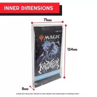 Evoretro ochranný PET obal na booster balíček - 10 ks