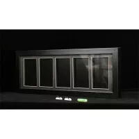 Dřevěný rámeček na 5 gradovaných karet PSA s UV ochranou