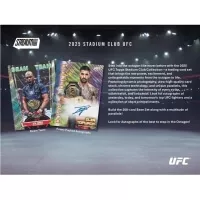 2025 Topps Stadium Club Chrome UFC Blaster Box - sběratelské karty MMA