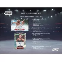 2025 Topps Stadium Club Chrome UFC Blaster Box - sběratelské karty MMA