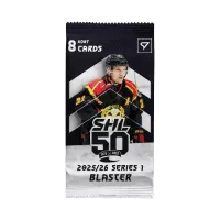 2025-2026 Svenska hockeyligan Tipos SHL 1. série Blaster balíček - hokejové kartičky