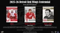 2025-26 Upper Deck Detroit Red Wings Centennial Hobby Box, Hokejové karty2