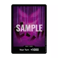 Jedna ze dvou možných promo karet v balení One Piece TCG - The Azure Sea's Seven Double Pack Set (DP-09)