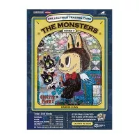 How2work Labubu Collectible Chrome Trading Cards The Monsters Series 3