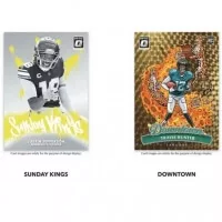 NFL karty Donruss Optic Mega Box 25 Blue Hyper Parallels