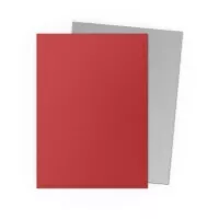Obaly na karty Dragon Shield Matte Dual Sleeves - Crimson and Silver - 100 ks