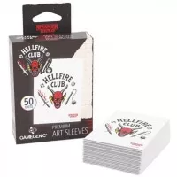 Obaly na karty Premium Art - Stranger Things Hellfire Club - 50 ks
