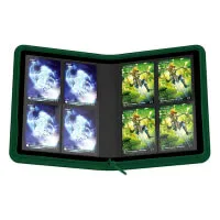 Album na karty Ultimate Guard 4-Pocket ZipFolio XenoSkin Green