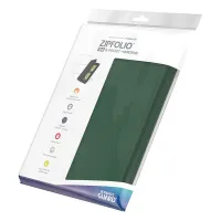 Album na karty Ultimate Guard 4-Pocket ZipFolio XenoSkin Green