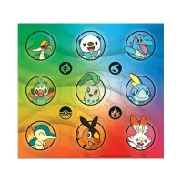 Pokemon First Partner Illustration Collection Series 2 samolepky