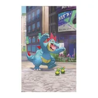 Pokemon Lumiose City Mini Tin Feraligatr card