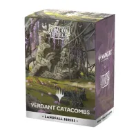 Obaly na karty MTG DS Matte Dual Art Sleeves Verdant Catacombs 100 box