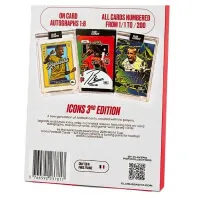Fotbalove karty 2025 Club Legacyz Icons Soccer 3th Edition Hobby balicek