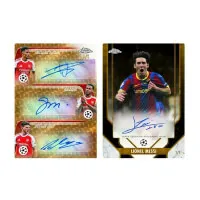 Topps Chrome UEFA Club Competitions 2025 26 karty Messi