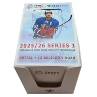 český hokej retail box od real cards 25-26 karty