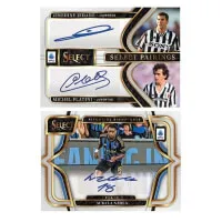 25 26 Panini Select Serie A fotbalové karty Zidane Platini